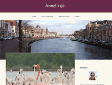 Tablet Screenshot of anneliesje.nl